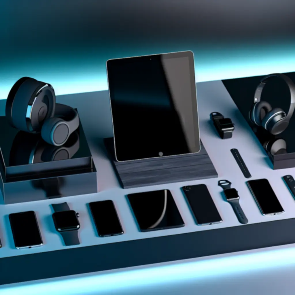 Nowoczesny podgląd polecanych gadżetów w sklepie TechGadgetPL na ekranie komputera